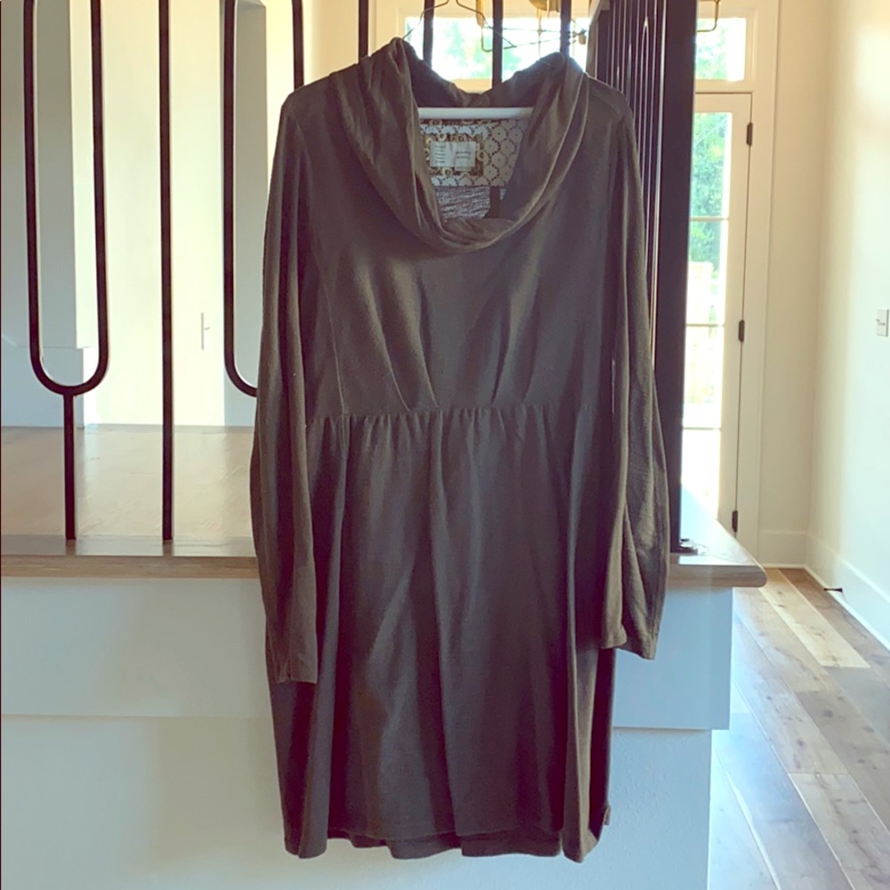 Saturday/Sunday Anthropologie cowl neck dress